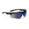 Radians Thraxus, Safety Glasses, Anti-Scratch, Blue Mirror Lens, Black Frame, Half-Frame TXC1-70ID - alternate 5
